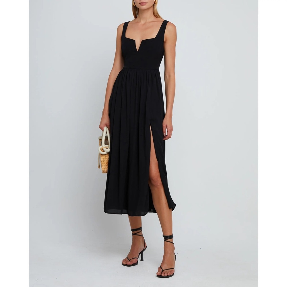 O.P.T Black Sleeveless Dress